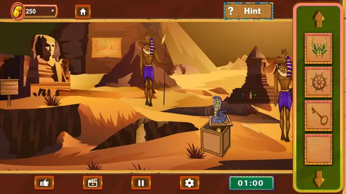 Room Escape Egyptian tomb android App screenshot 1