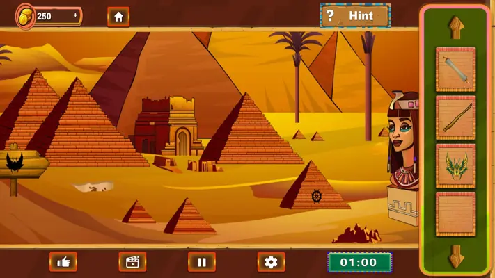 Room Escape Egyptian tomb android App screenshot 2