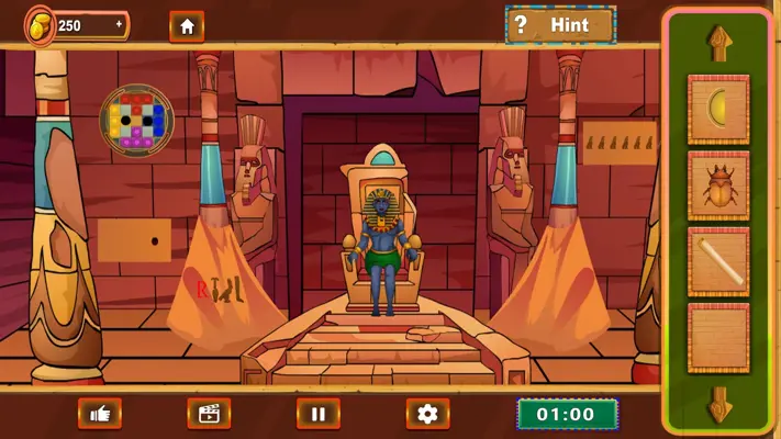 Room Escape Egyptian tomb android App screenshot 3